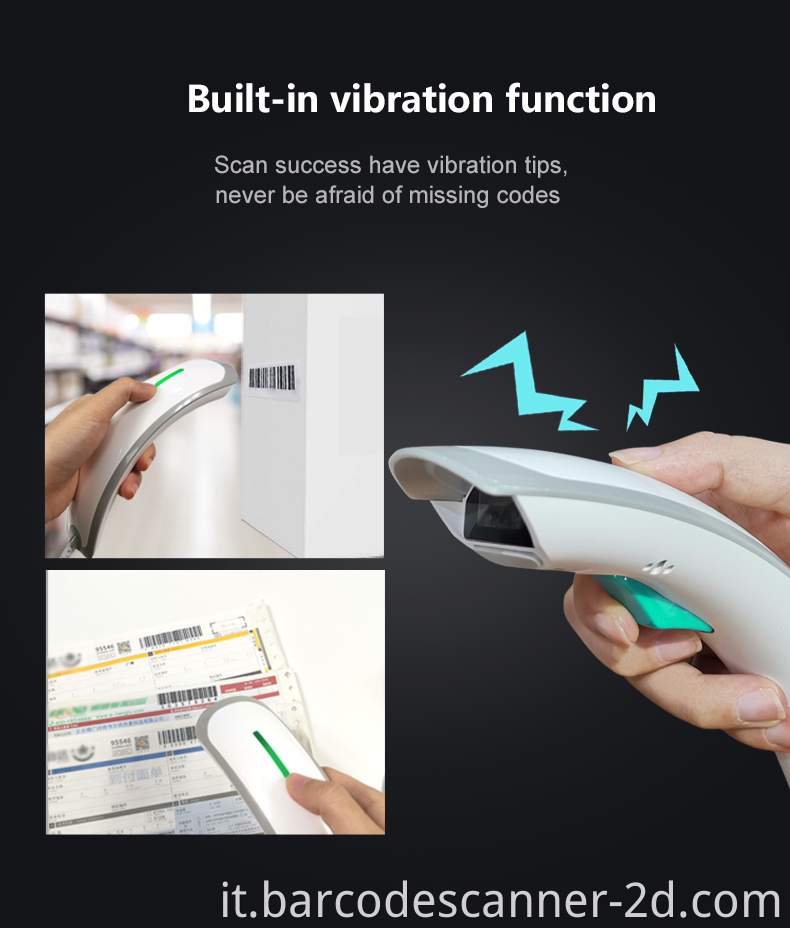 Winson WNI-9610 Nuovo Stile Prodotto 2D CMOS CODE SCANNER POS QR Codice Scanner